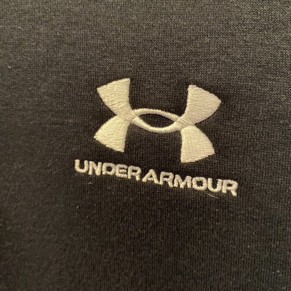Under Armour Men's Essential Fleece Hoodie Black Size Small NEW - Picture 5 of 8
